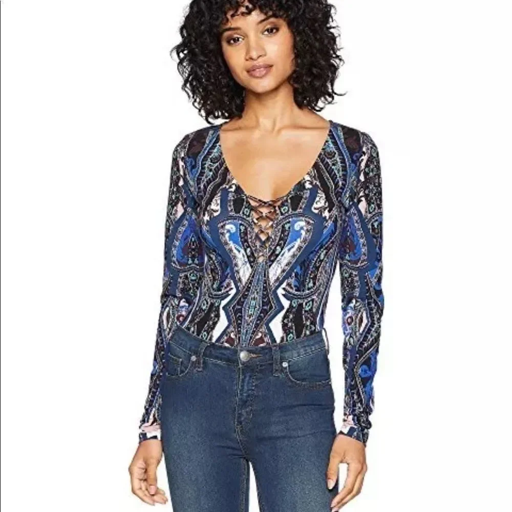 Free People Intimately Pick A Place Bodysuit M